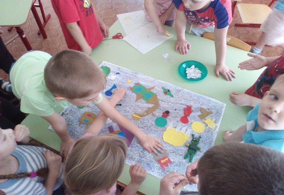 Открытое занятие в детском саду