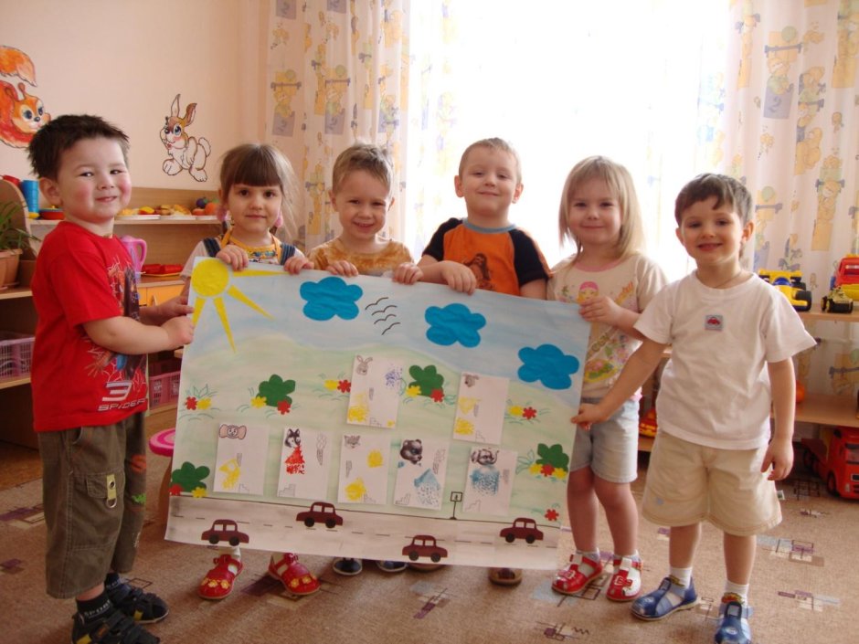 Занятия в ДОУ старшая группа