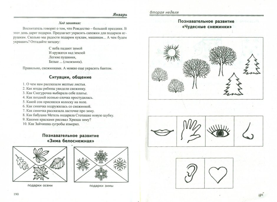 Занятия в старшей группе детского сада
