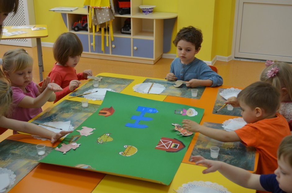 Занятие по коммуникации в подготовительной группе