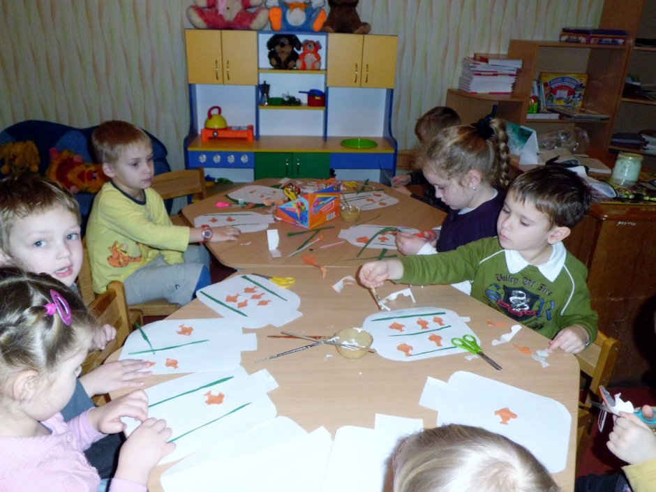 Поделки в ясельной группе