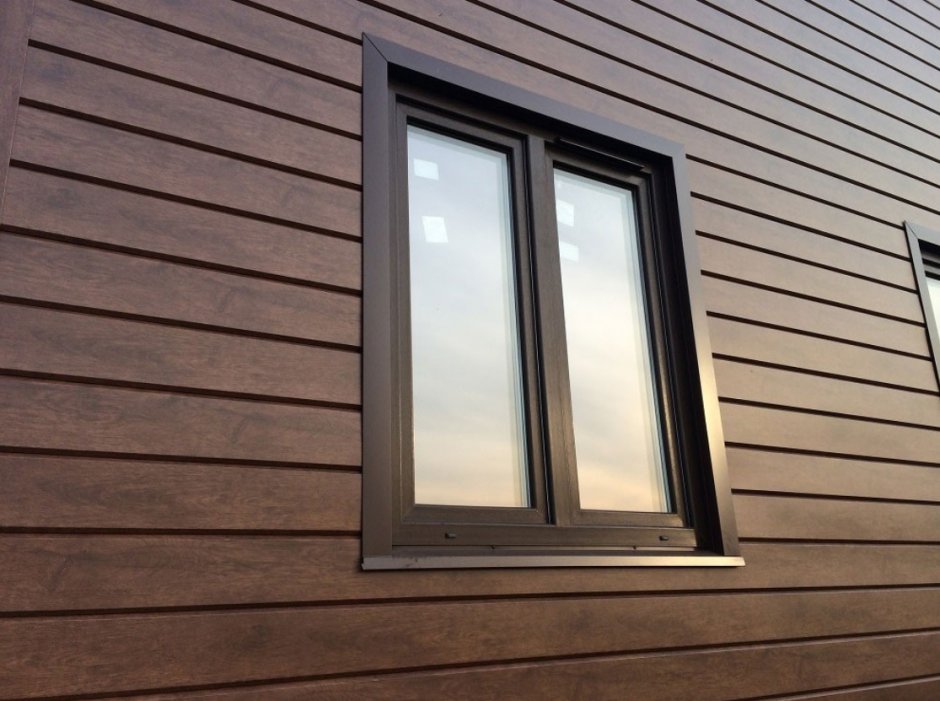 Металлический сайдинг Гранд лайн античный дуб