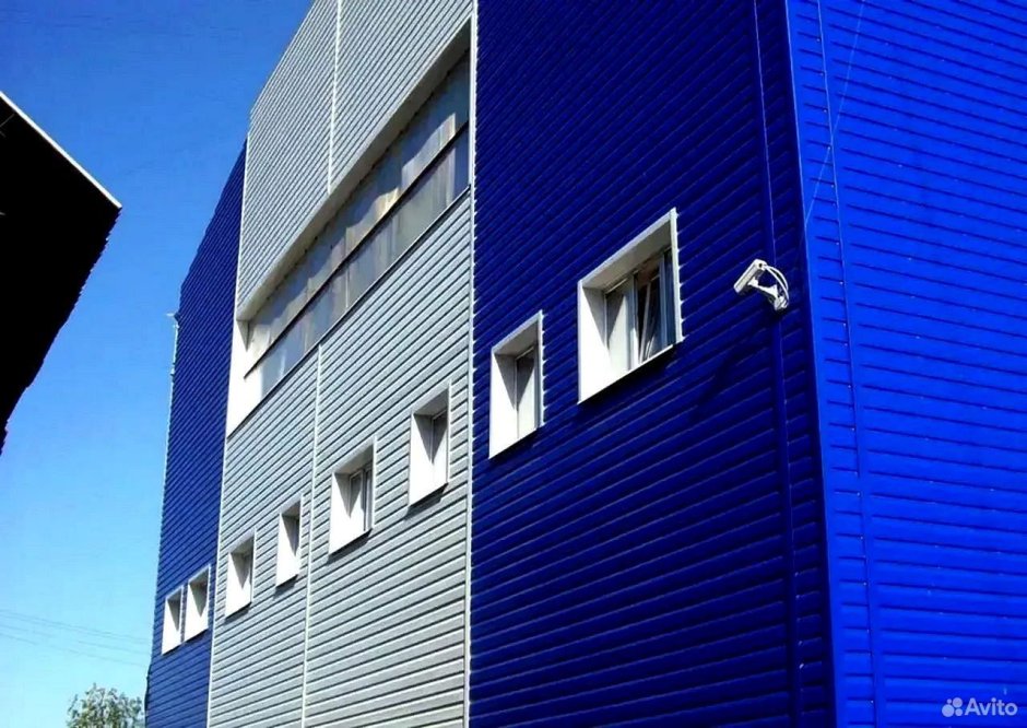 Сайдинг ультрамарин