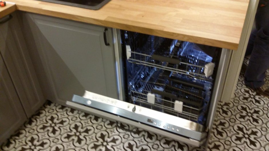 Посудомоечная машина сбоку икеа