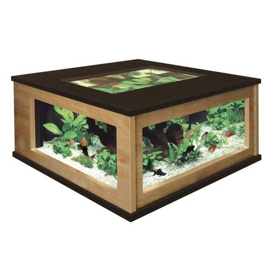 Журнальный столик под аквариум