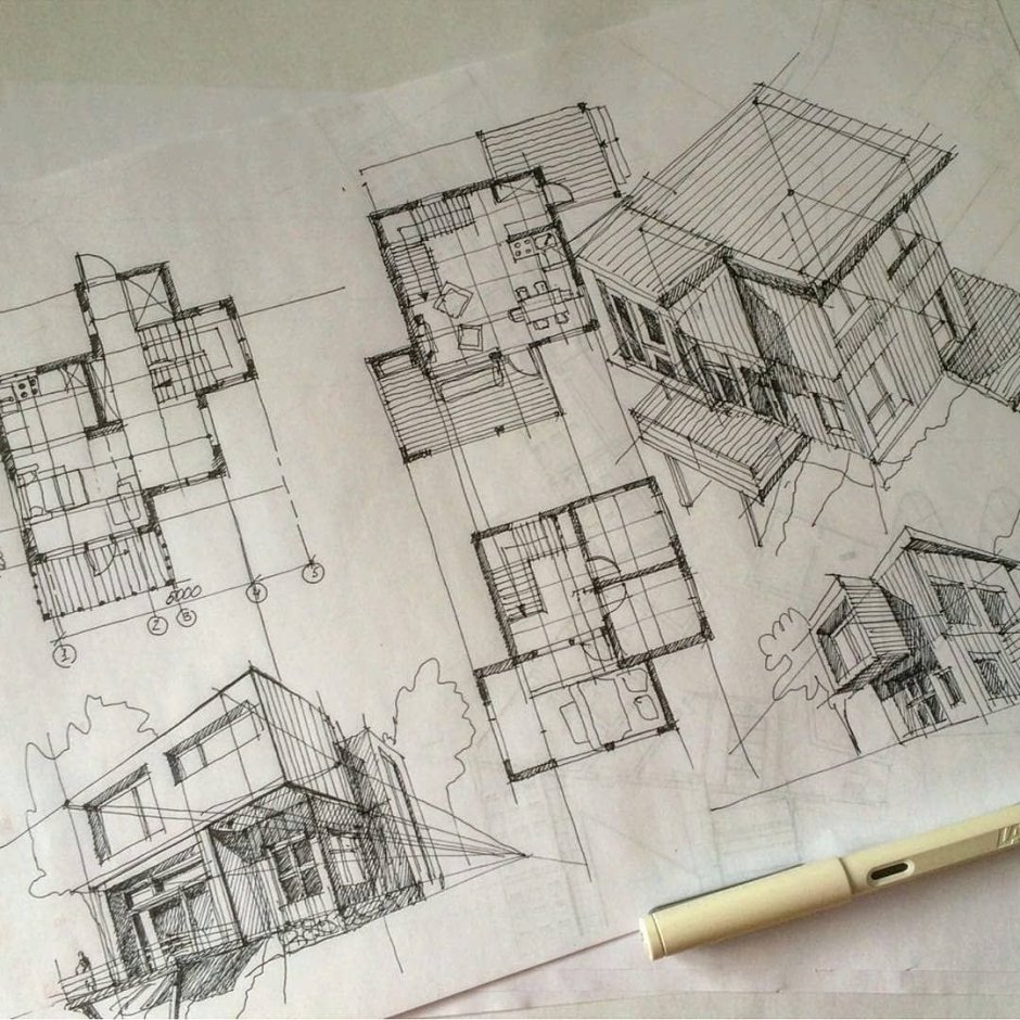 Архитектурный Эскизный проект