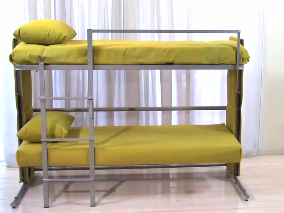 Двухъярусная кровать-диван трансформер рс618