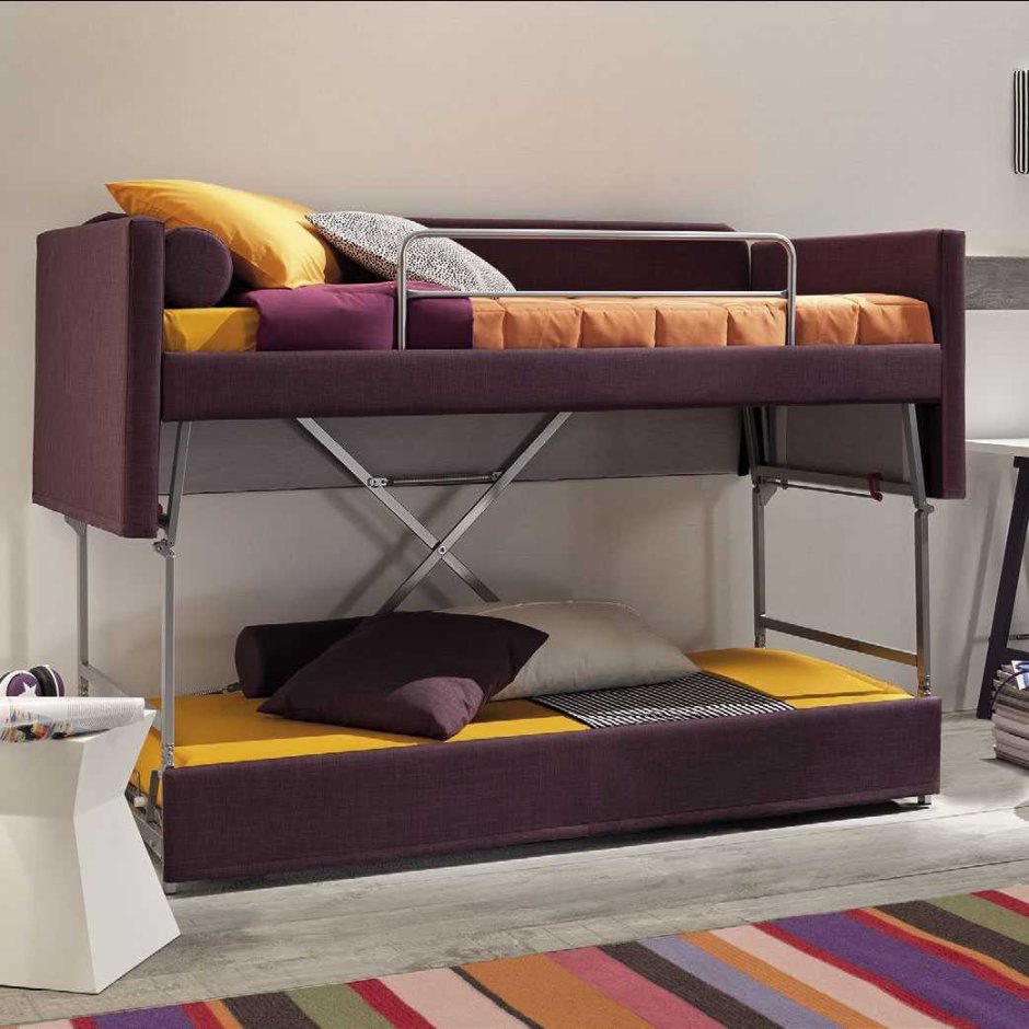 Смарт кровать трансформер двухъярусная