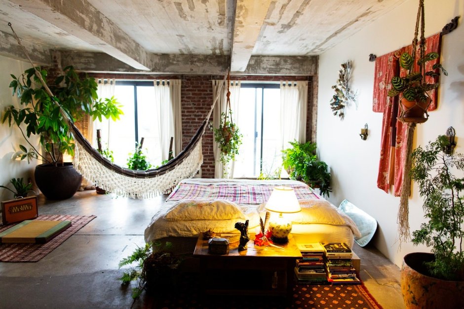 Гостиная Сканди лофт