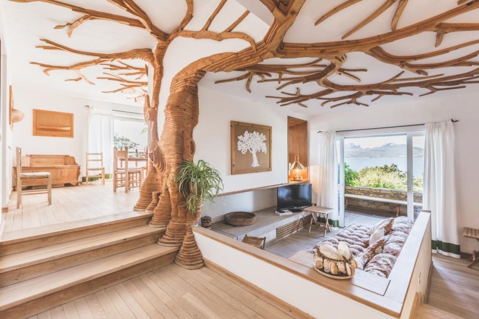 Шале в стиле лофт