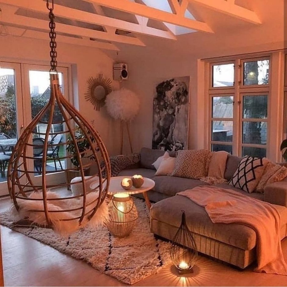 Необычный интерьер