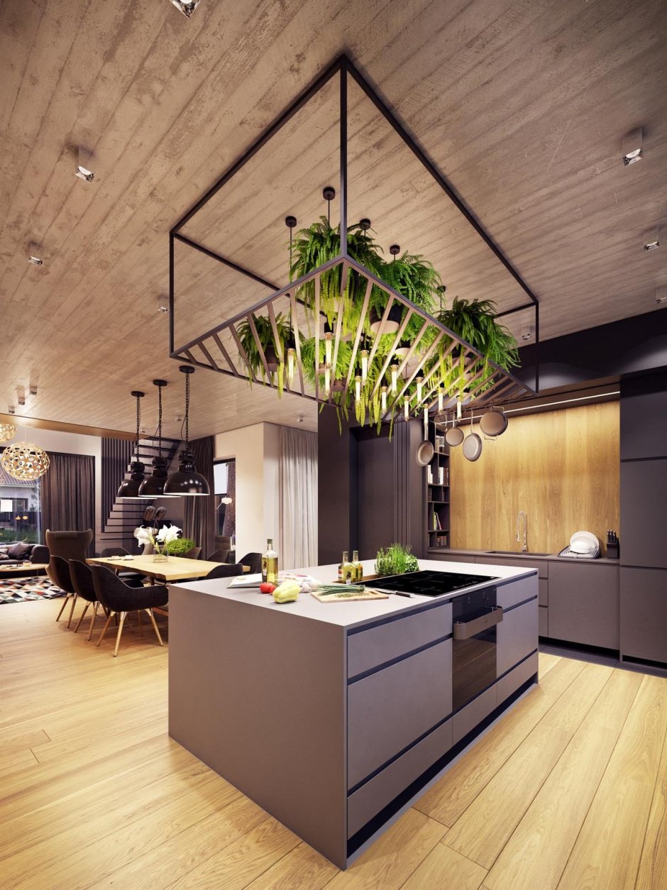 Интерьер в стиле футуризм