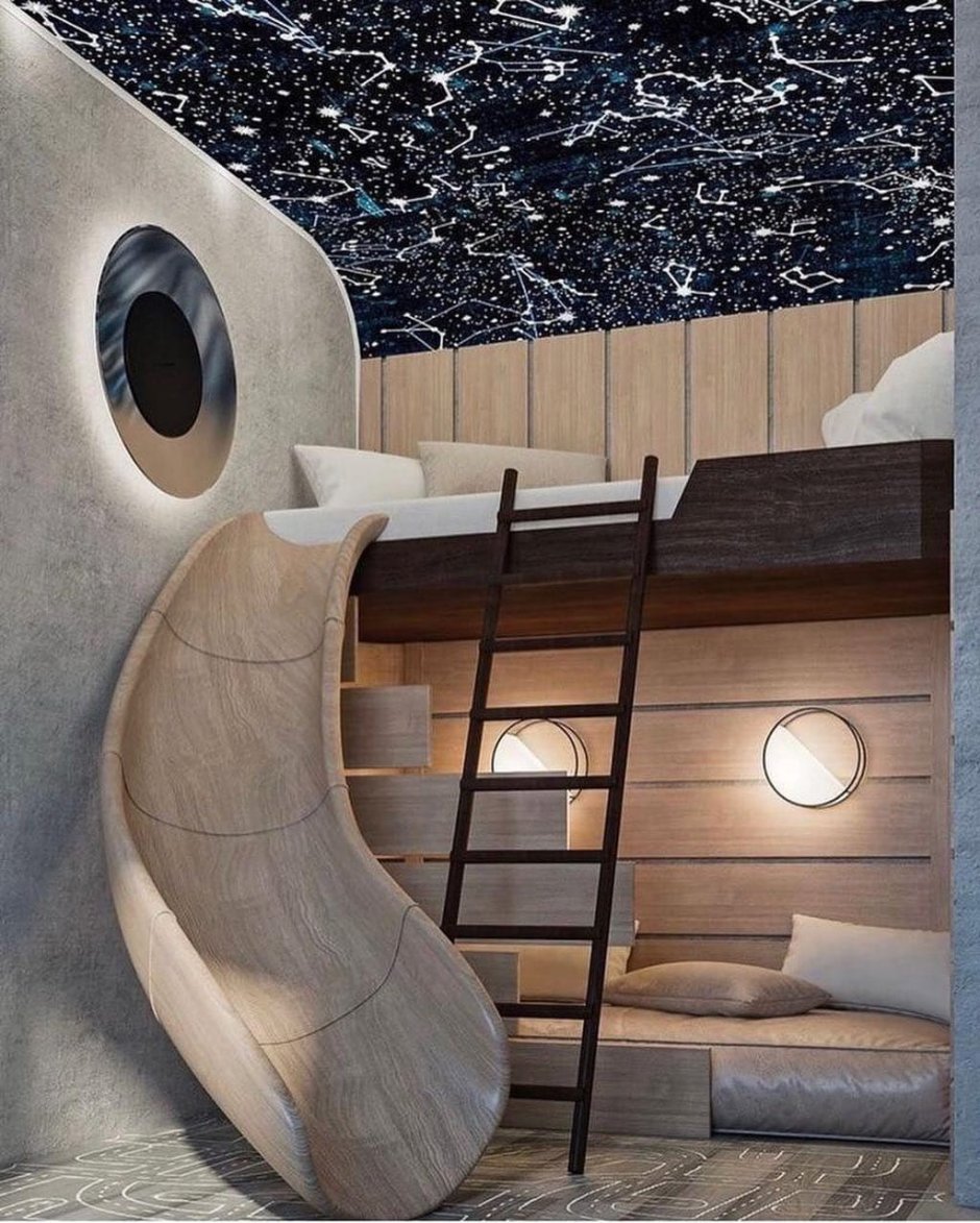 Нестандартный интерьер