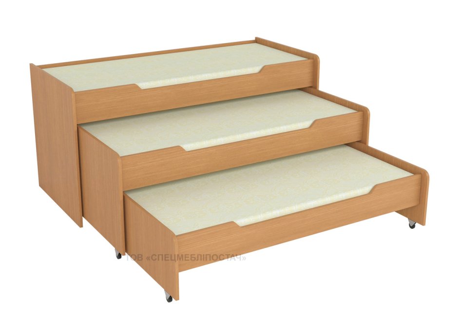 Кровать 3х уровневая выкатная DETM 1.3