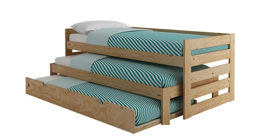 Кровать Лейден 80 grafit