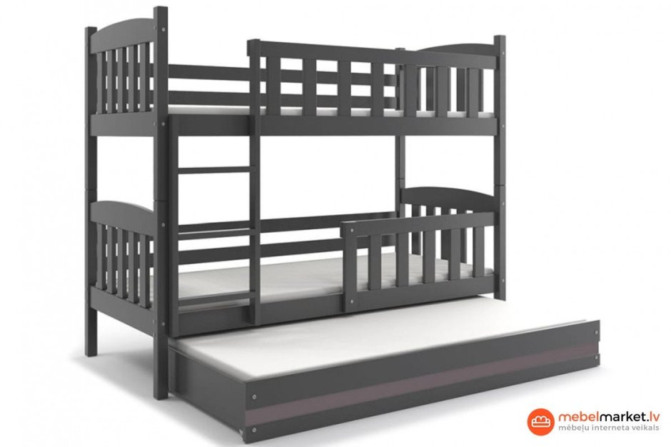 Кровать Валенсия трехъярусная