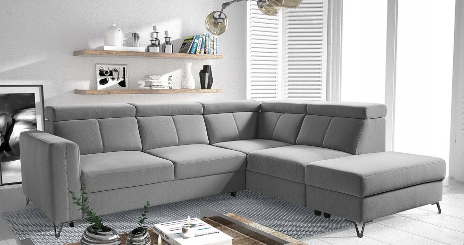 Libro угловой диван Sorento регулированные подголовники