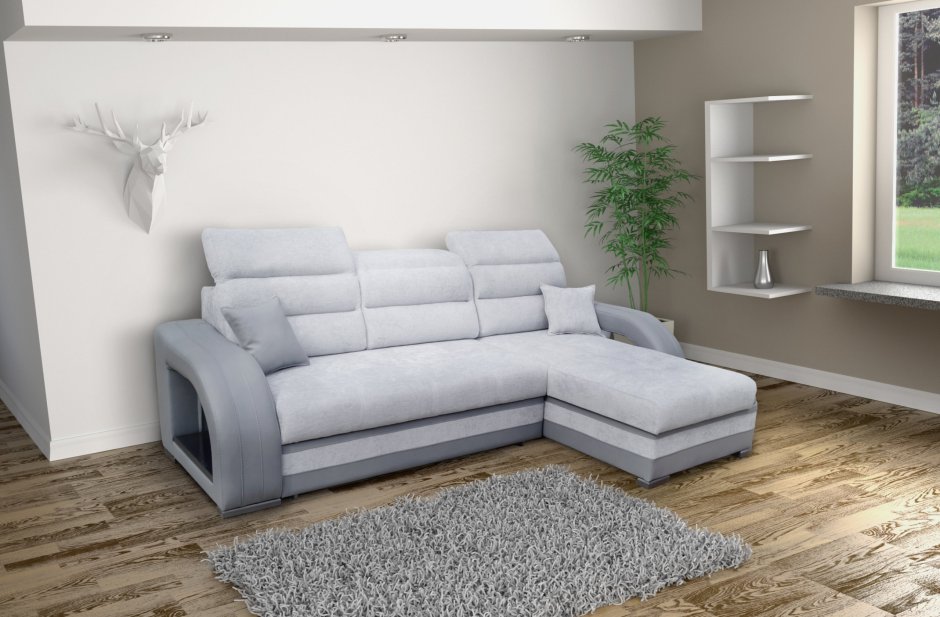 Диван с регулируемым изголовьем