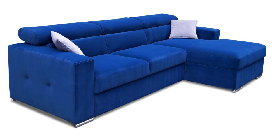 Диван угловой деми Макс Blue