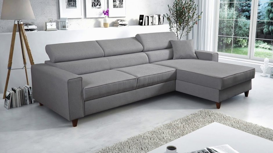 Диван с подголовниками регулирующимися