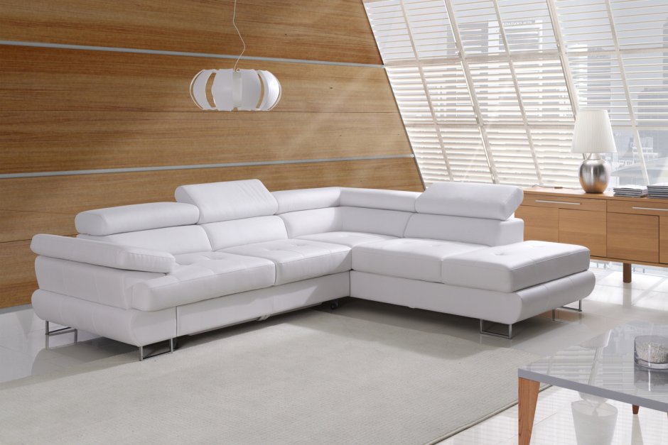 Диван с регулируемыми подголовниками