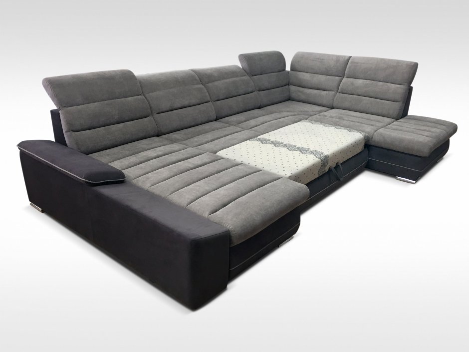 Угловой диван с регулируемыми подголовниками