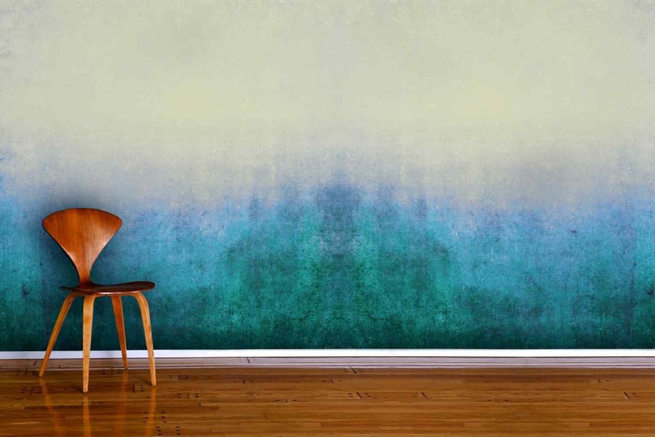 Градиентная покраска стен