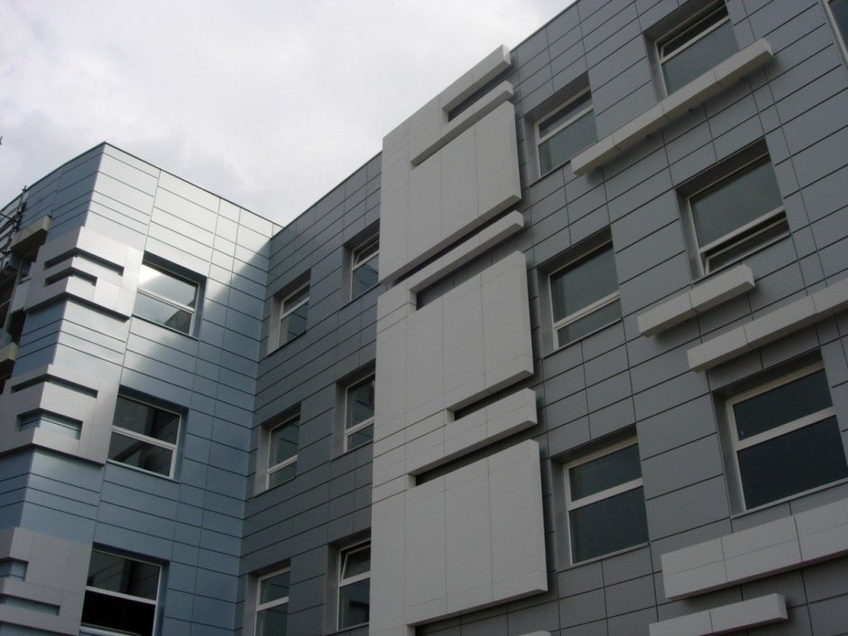 Вентилируемый фасад здания