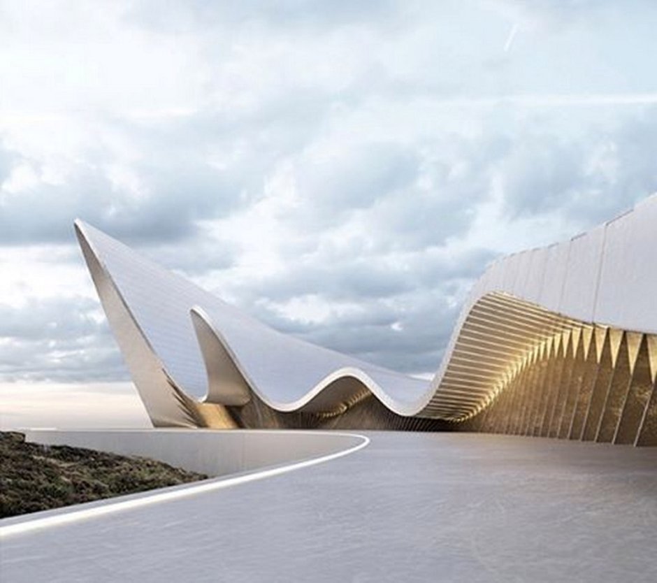 Гиперболический параболоид Заха Хадид