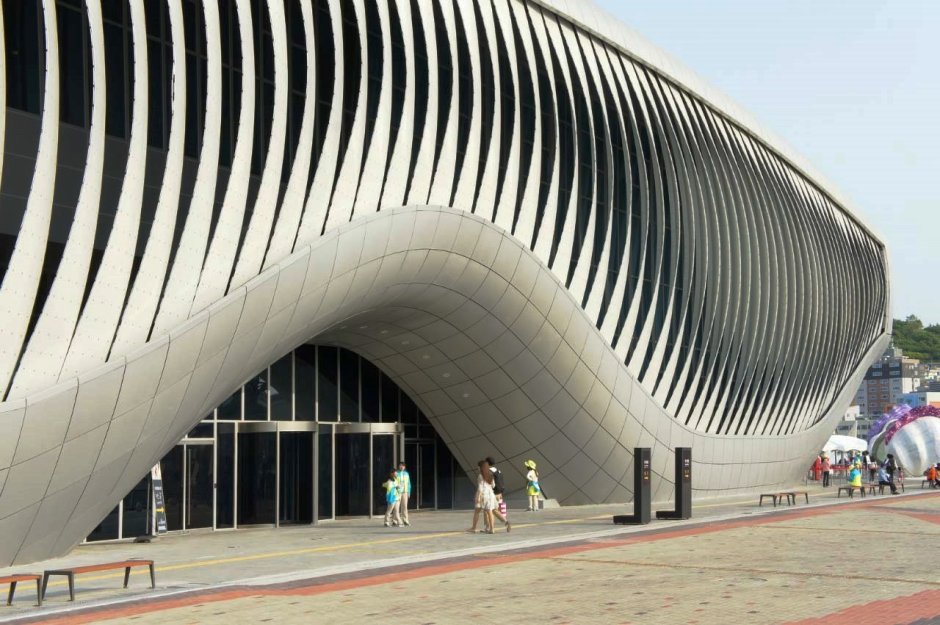 Выставочный павильон one Ocean Южная Корея