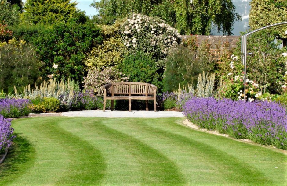 Мавританские газоны рабатка