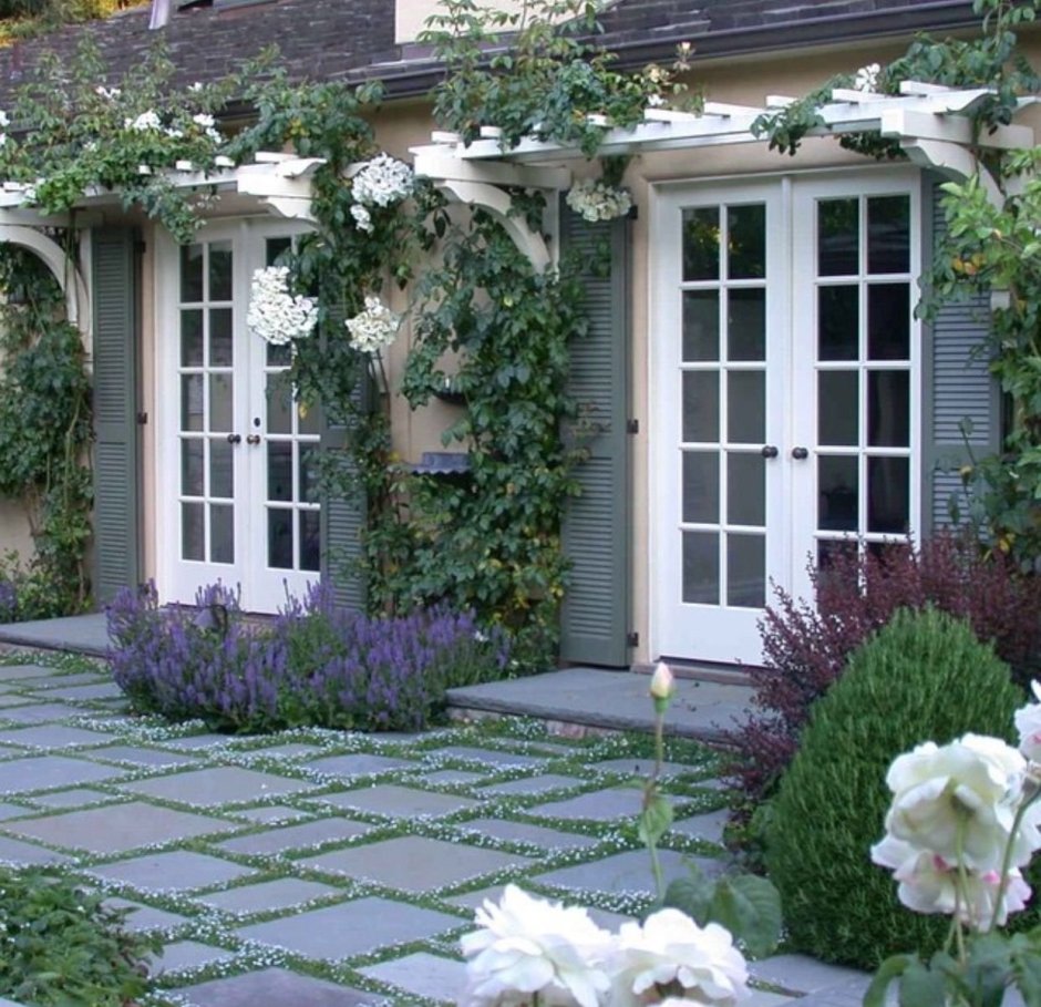 Прованский стиль в ландшафте балкона