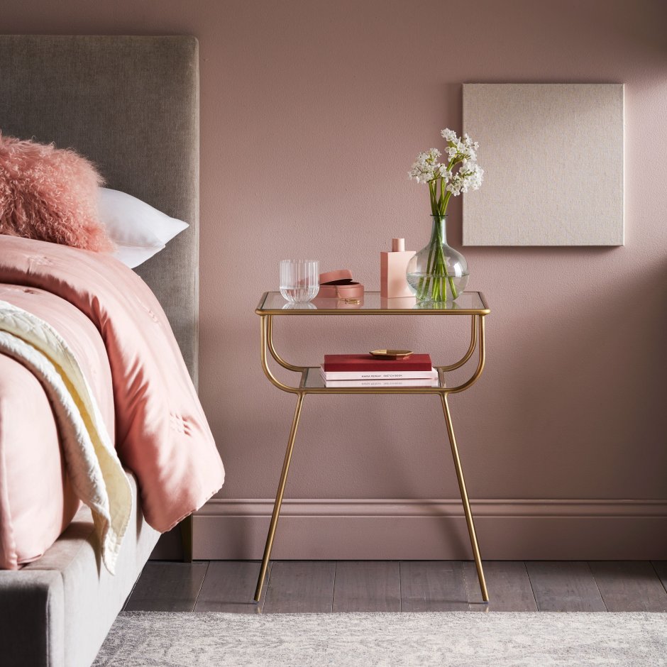 Сочетание розового в интерьере