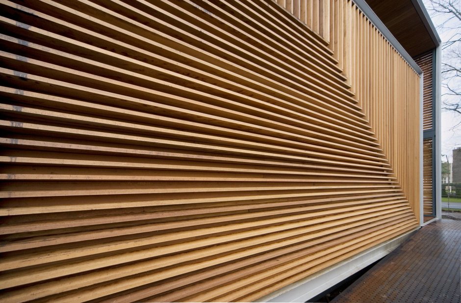 Фасадная кубообразная рейка