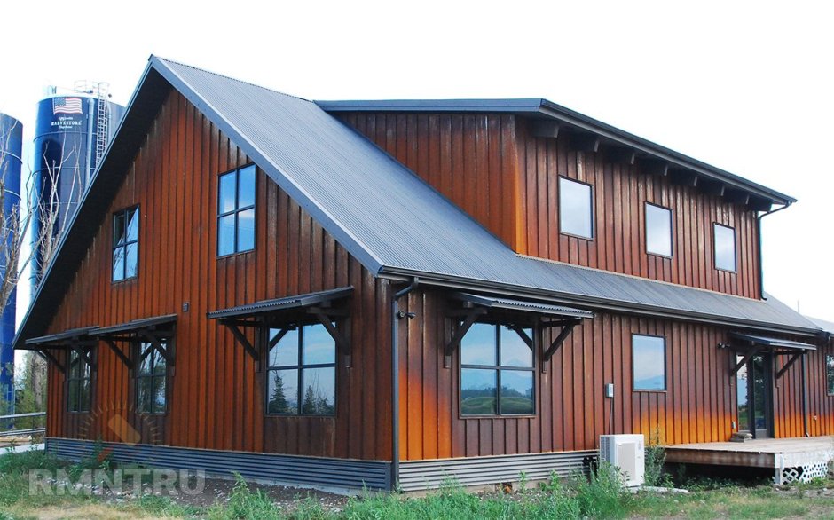 Металлосайдинг стиль Шале