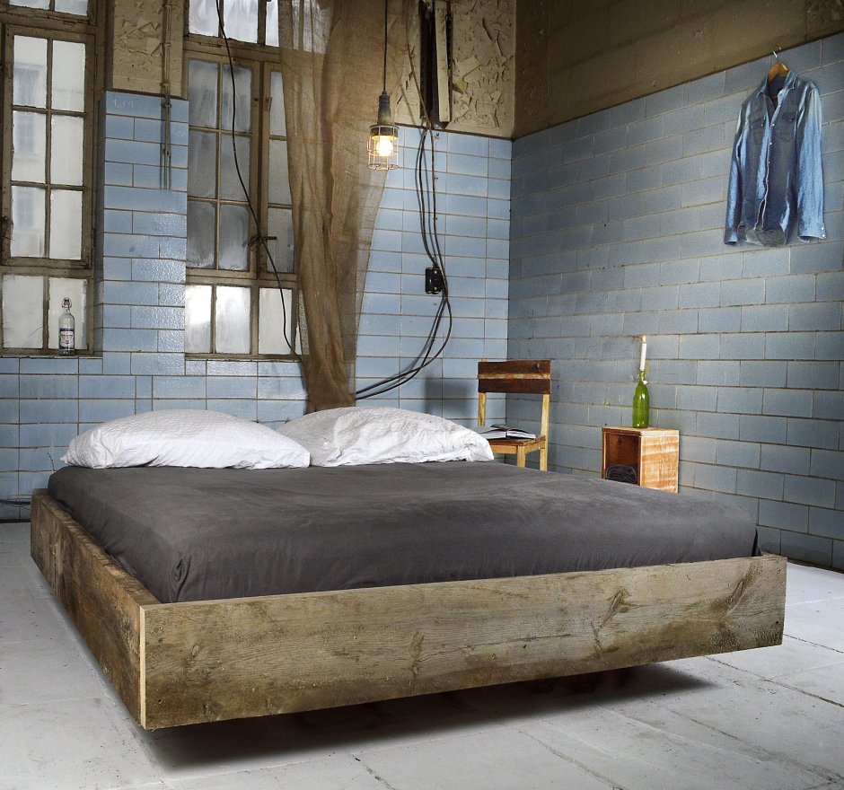 Диван на колесах в стиле лофт