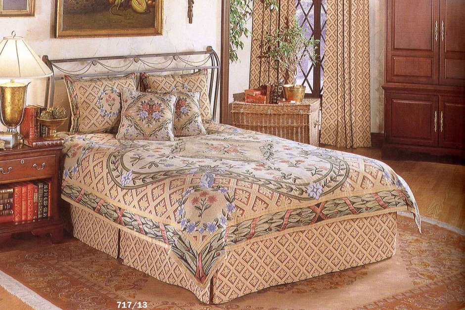 Кровать в этническом стиле