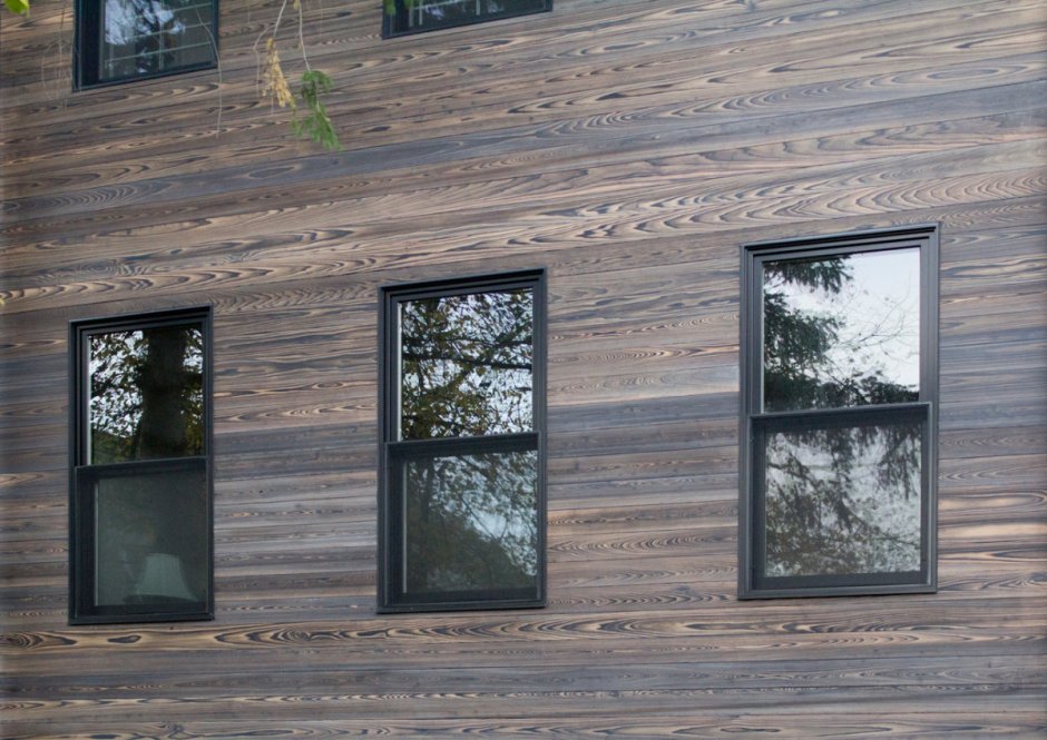 Сайдинг Shou Sugi ban