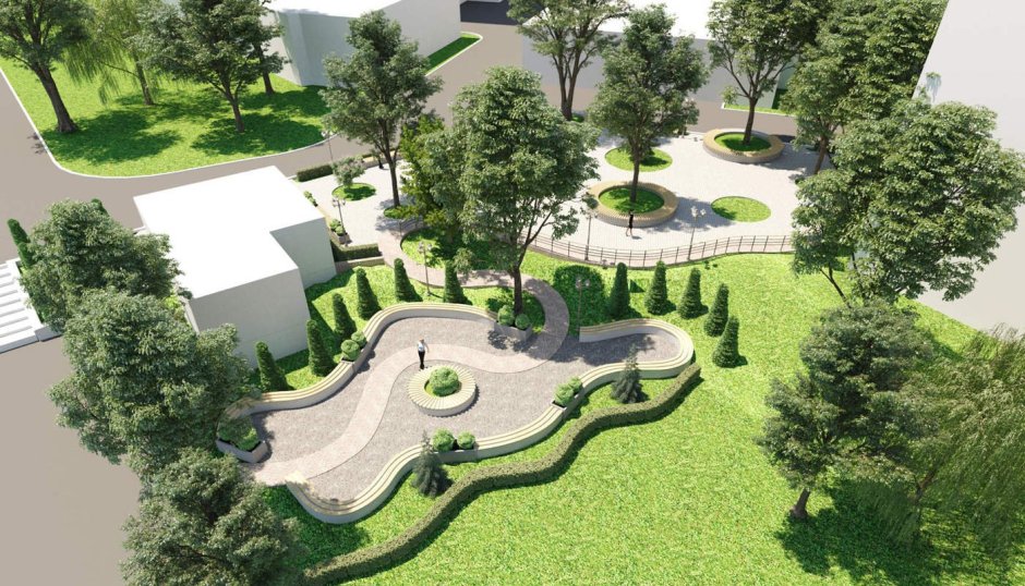 Типовые проекты ландшафта участка