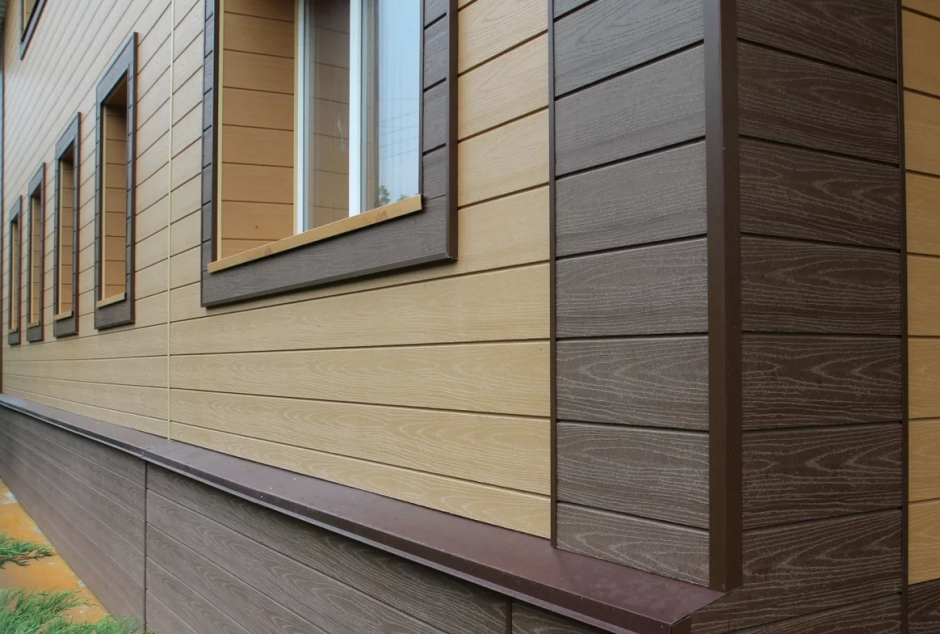 Обшивка дома деревянными панелями снаружи
