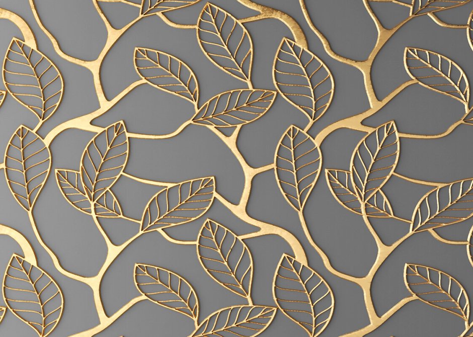 Flizetto 3d Fusion золотые листья 400х270
