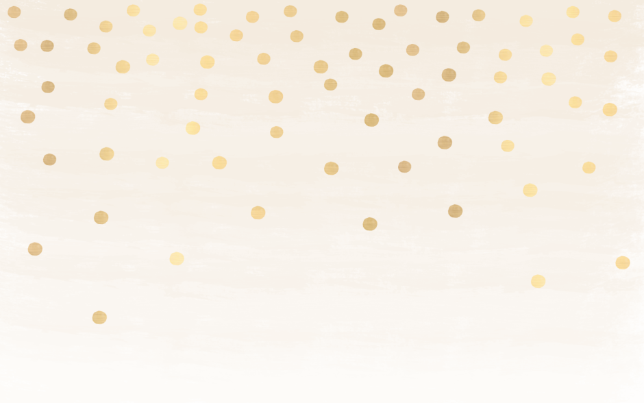 Бежевые обои в горошек