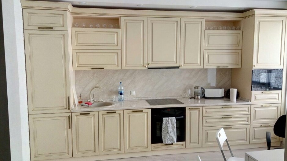 Кухня Идиллия ясень жемчужный