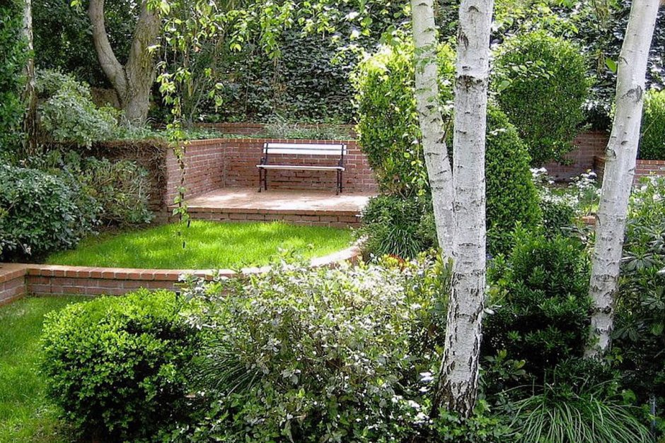 Сад в Лесном стиле