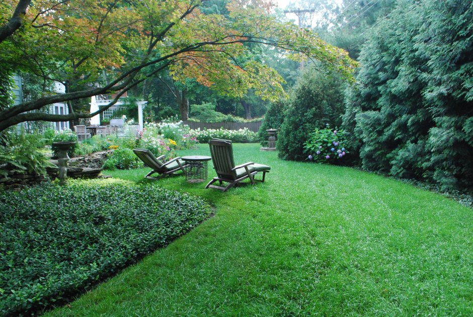 Проект ландшафт в природном стиле