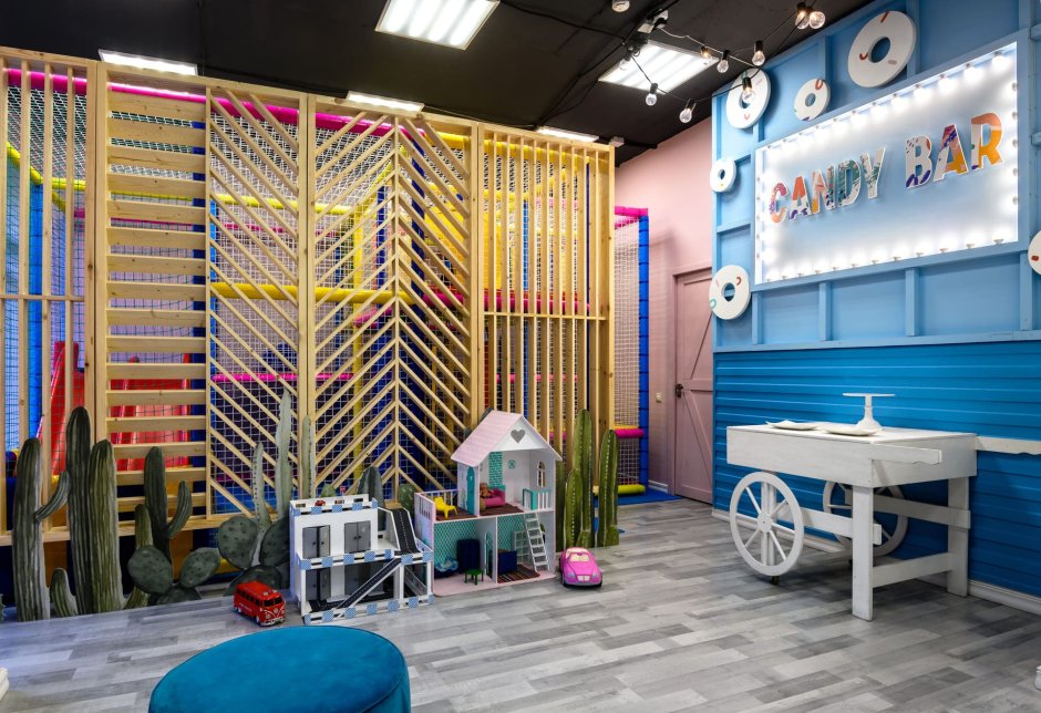 Детская зона в ресторане