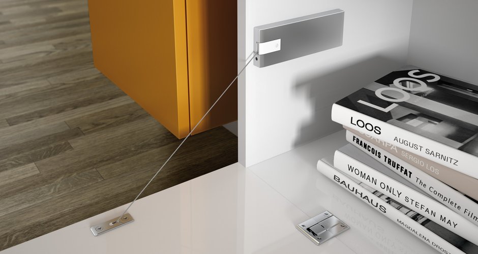 Link механизм для открывания фасада вниз a262, белый