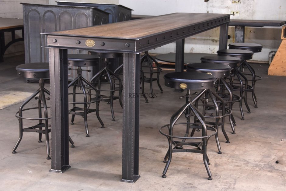 Мебель для бара лофт и Индастриал барная стойка