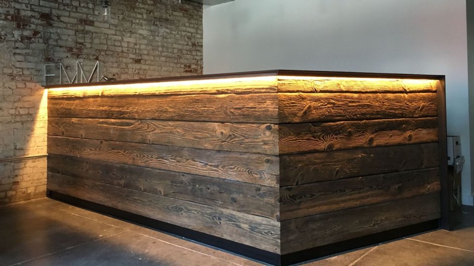 Барная стойка из металла