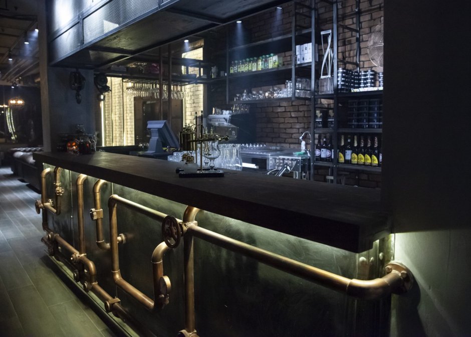 Барная стойка бар паб лофт